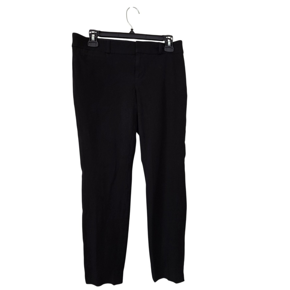 Banana Republic Sloan Black Stretch Skinny Ankle Dress Pants Womens Size 4